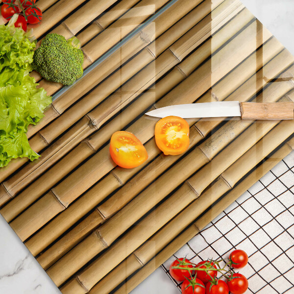 Sklo za varnú dosku Prírodný boho bambus