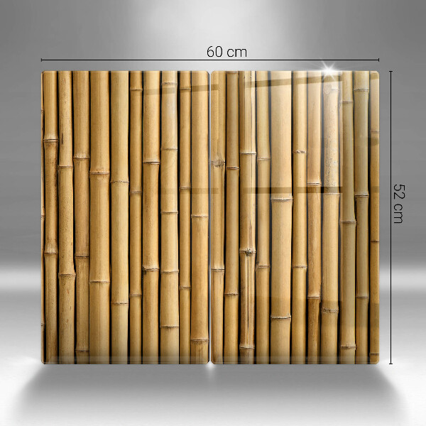 Sklo za varnú dosku Prírodný boho bambus