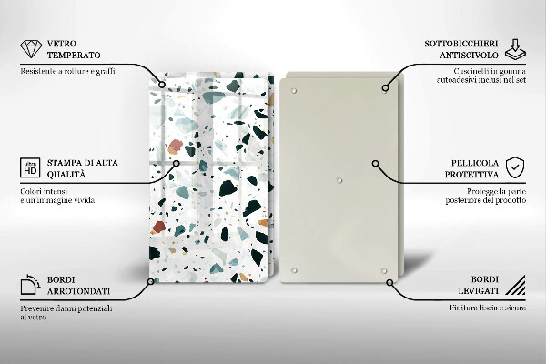 Sklo za varnú dosku Ľahká kamenina