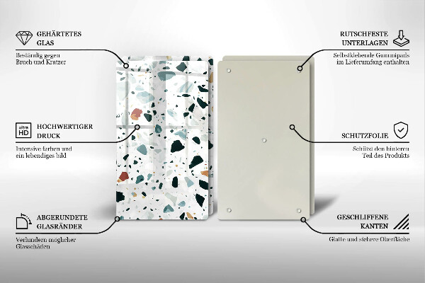 Sklo za varnú dosku Ľahká kamenina