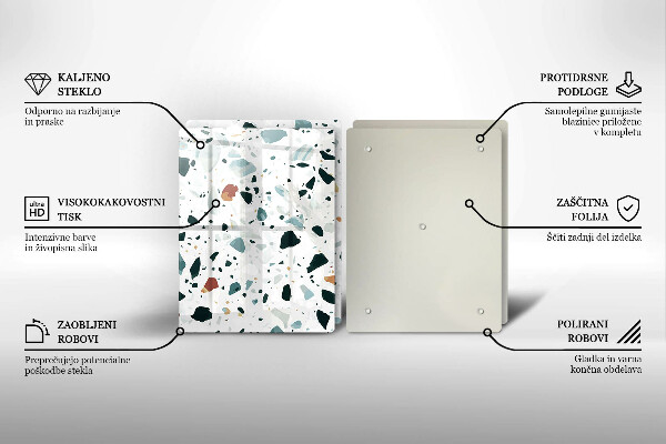 Sklo za varnú dosku Ľahká kamenina