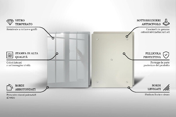 Sklo za varnú dosku Šedá farba