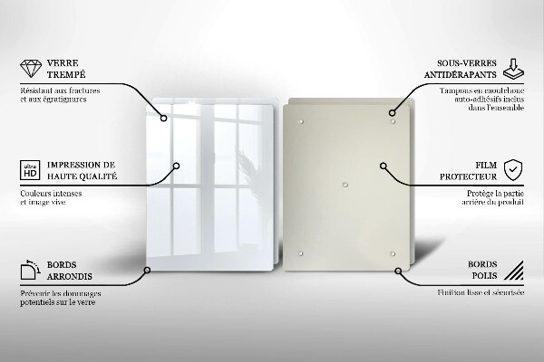 Sklo za varnú dosku biela farba