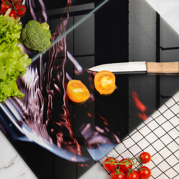 Sklo za varnú dosku Pohárik červeného vína