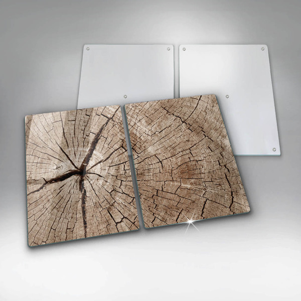 Tvrdené sklo za varnú dosku Prierez stromom