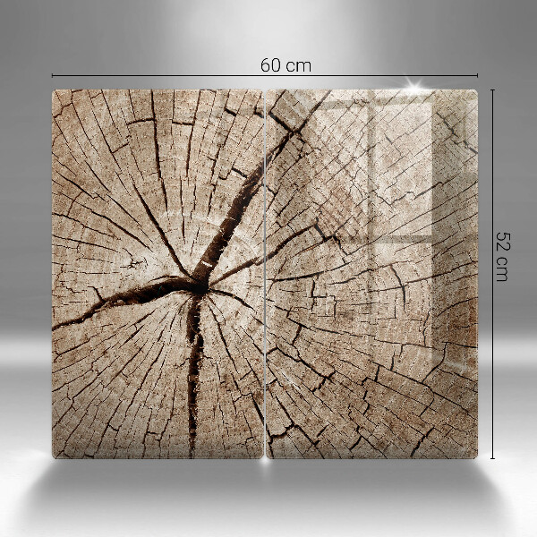 Tvrdené sklo za varnú dosku Prierez stromom