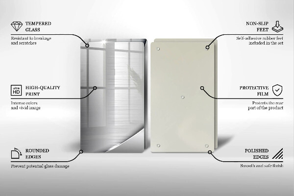 Sklo za varnú dosku Kovové tvary