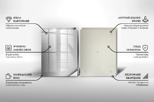 Sklo za varnú dosku Kovové tvary