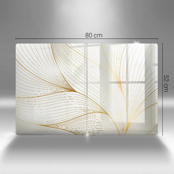 Sklo za varnú dosku Vzor moderných línií