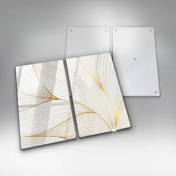 Sklo za varnú dosku Vzor moderných línií