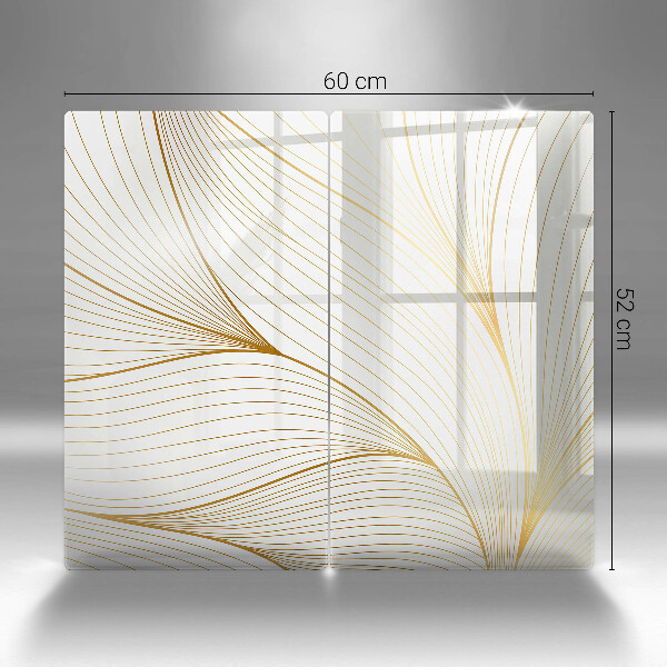 Sklo za varnú dosku Vzor moderných línií