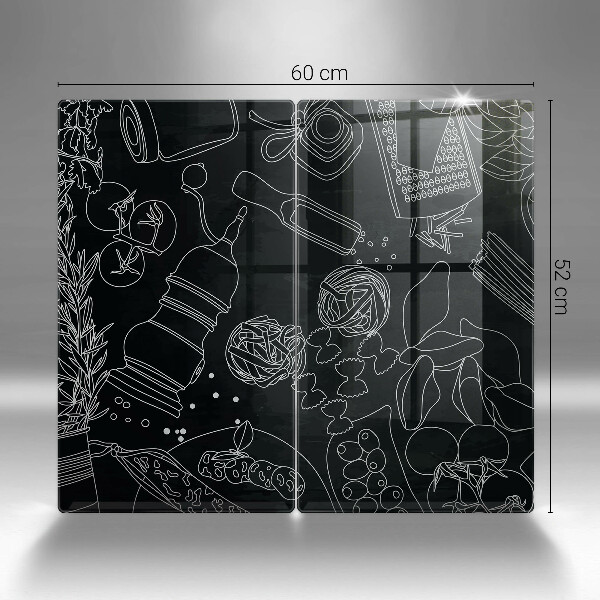 Sklo za varnú dosku Kuchynské doplnky