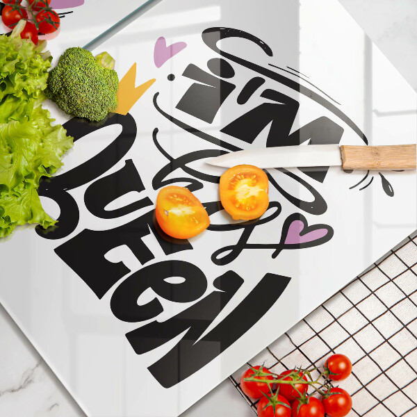 Sklo za varnú dosku Nápis veta