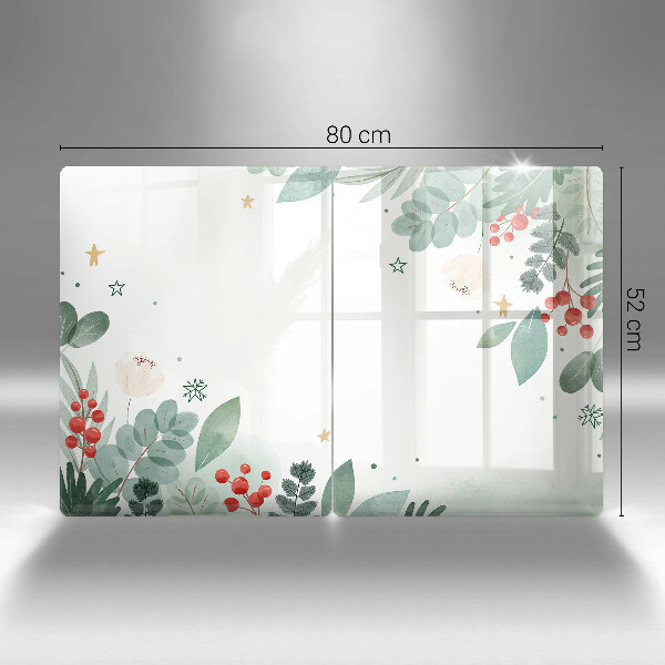 Sklo za varnú dosku Akvarelové listy