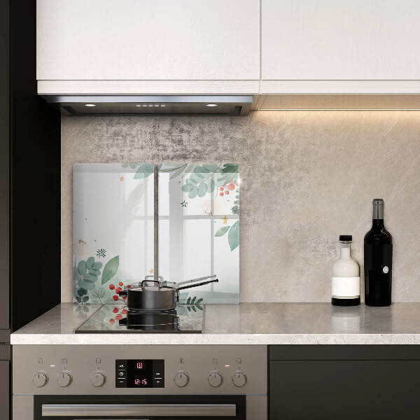 Sklo za varnú dosku Akvarelové listy