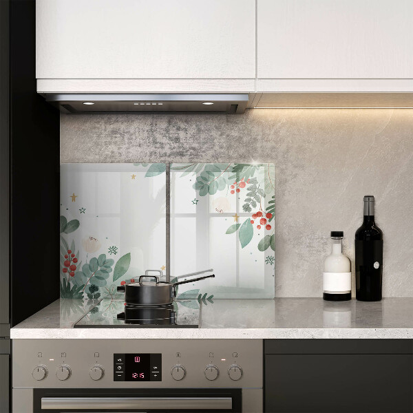 Sklo za varnú dosku Akvarelové listy