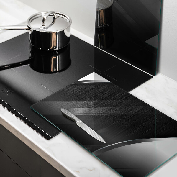 Sklo za varnú dosku Kovová abstrakcia