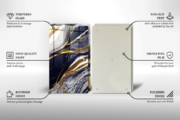 Sklo za varnú dosku Farebná abstrakcia