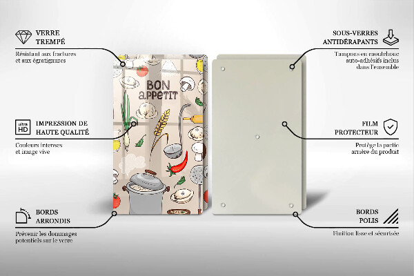 Sklo za varnú dosku Kuchyňa ilustrácie