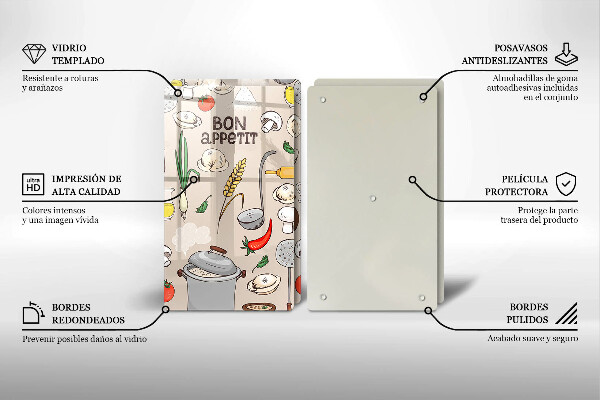 Sklo za varnú dosku Kuchyňa ilustrácie