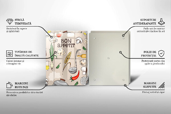 Sklo za varnú dosku Kuchyňa ilustrácie