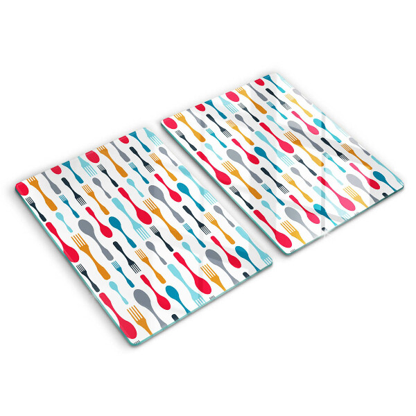 Sklo za varnú dosku Ilustrácia lyžice