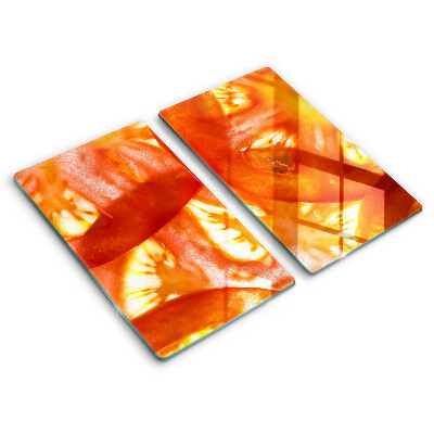 Sklo za varnú dosku Plátok červenej paradajky