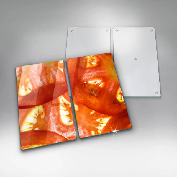 Sklo za varnú dosku Plátok červenej paradajky