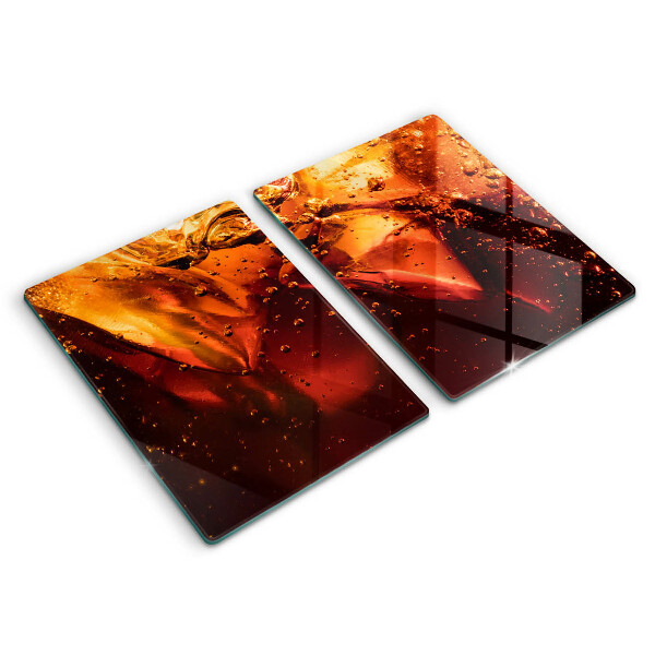 Sklo za varnú dosku Kolový nápoj s ľadom