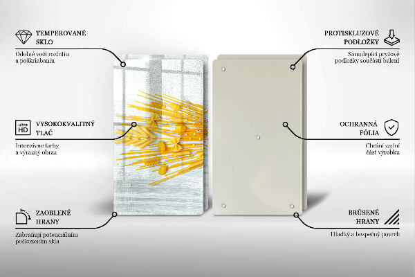 Sklo za varnú dosku Cestoviny