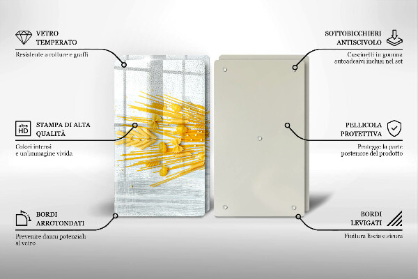 Sklo za varnú dosku Cestoviny