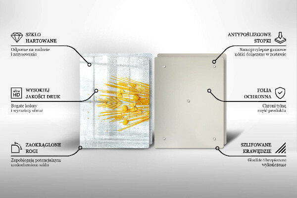 Sklo za varnú dosku Cestoviny
