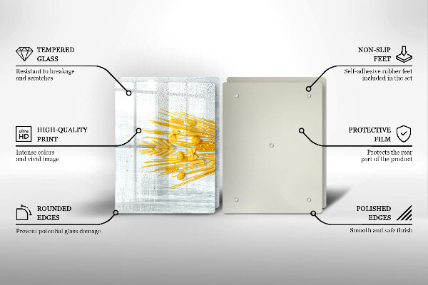 Sklo za varnú dosku Cestoviny