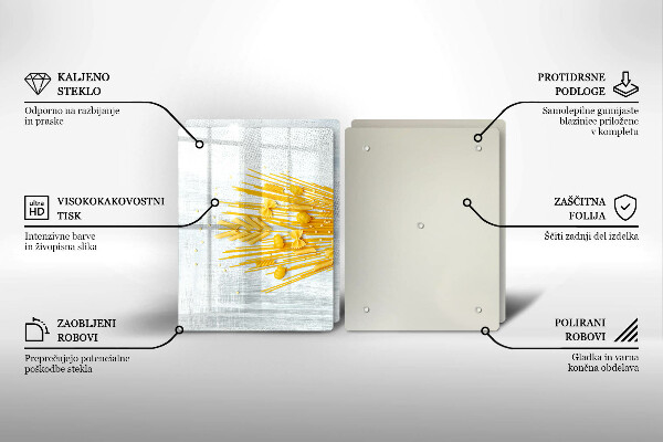 Sklo za varnú dosku Cestoviny