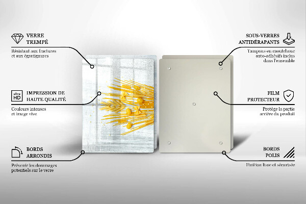 Sklo za varnú dosku Cestoviny