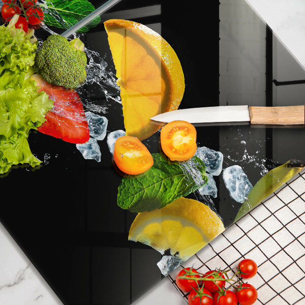 Sklo za varnú dosku Ovocie vo vode