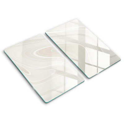 Sklo za varnú dosku Krémová textúra