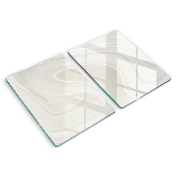 Sklo za varnú dosku Krémová textúra