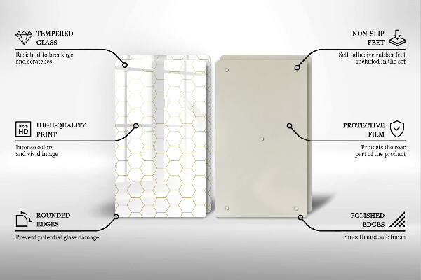 Sklo za varnú dosku Abstraktné vzory