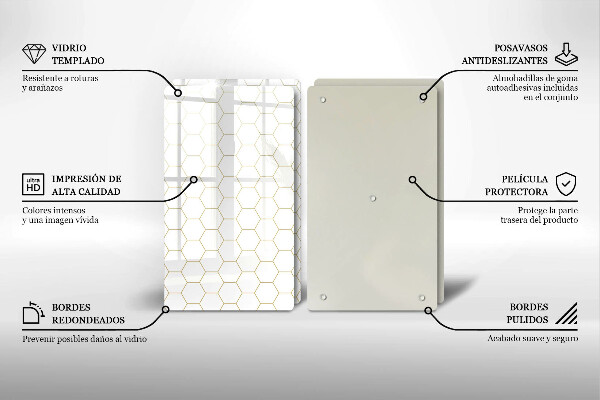 Sklo za varnú dosku Abstraktné vzory