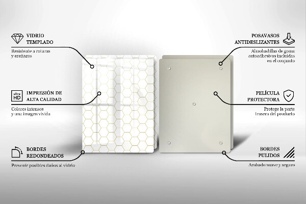 Sklo za varnú dosku Abstraktné vzory