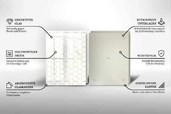 Sklo za varnú dosku Abstraktné vzory