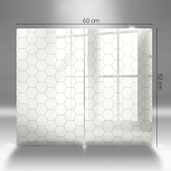 Sklo za varnú dosku Abstraktné vzory