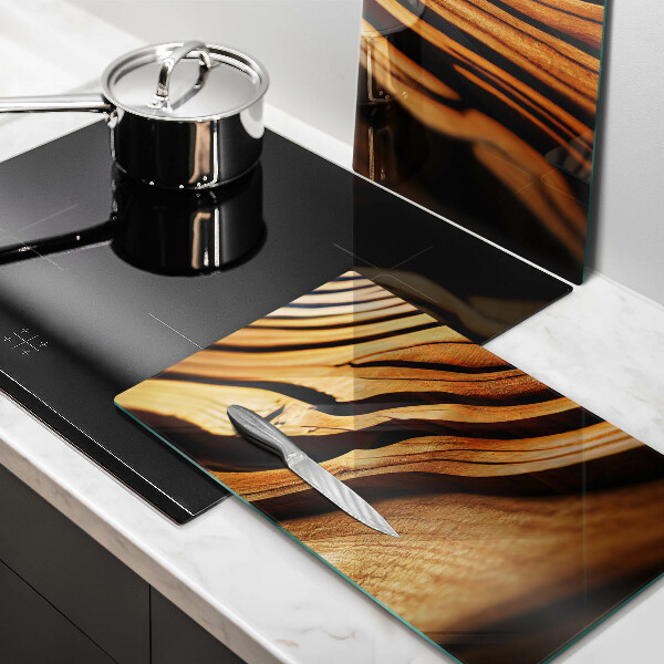 Sklo za varnú dosku Drevený peň