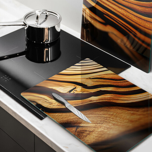 Sklo za varnú dosku Drevený peň