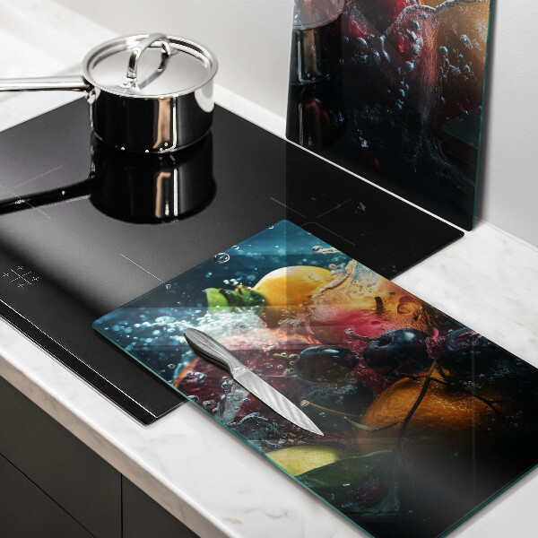 Sklo za varnú dosku Ovocie vo vode