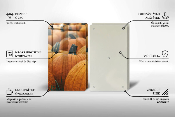 Sklo za varnú dosku Tekvice