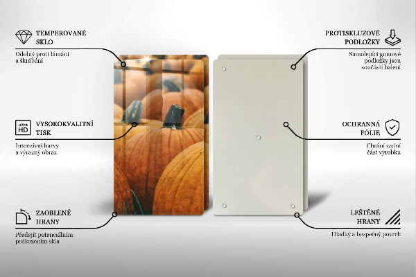 Sklo za varnú dosku Tekvice