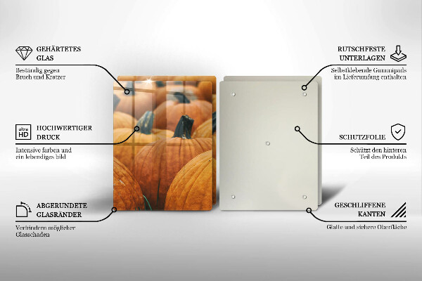 Sklo za varnú dosku Tekvice