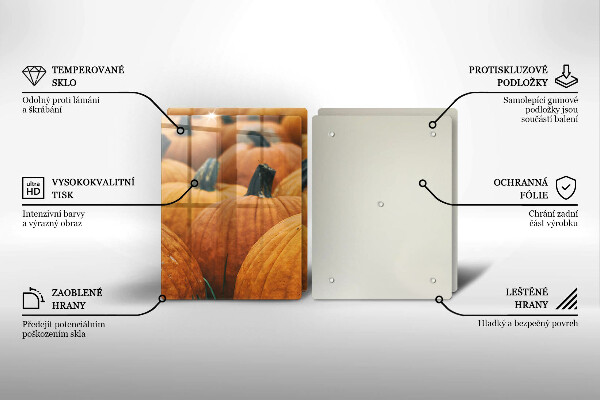 Sklo za varnú dosku Tekvice